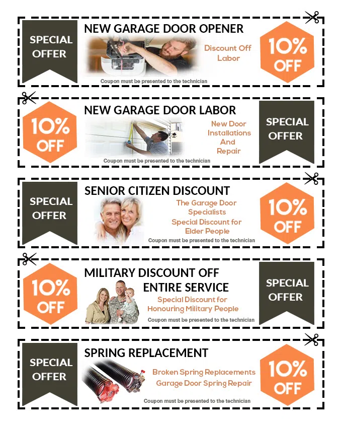 5 Star Garage Doors Seattle, WA 206-488-1096 - CouponSet15-five